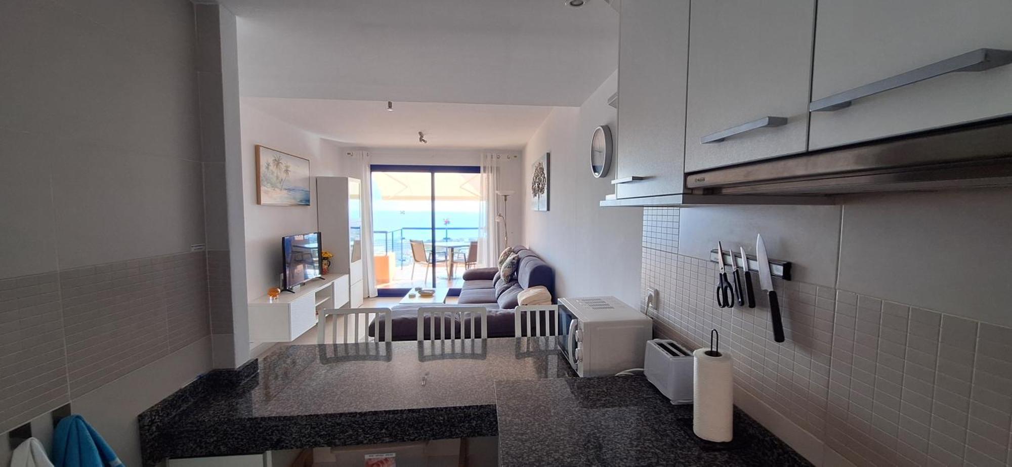 Sea View Cozy Apartment La Tanita Мохакар Екстер'єр фото